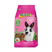 MultiFit Hrana z alfalfo za pritlikave kunce 800 g