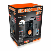 slomart zvočnik bluetooth media tech boombox bt mt3145 v2 črna 600 w