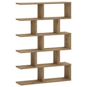vidaXL Stenska polica Artisan hrast 70 x 17 x 101 cm Inženirski les