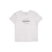 Calvin Klein Jeans Majica ljubicasta / crna / bijela