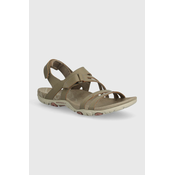 Usnjeni sandali Merrell SANDSPUR ROSE CONVERT ženski, bež barva, J003424