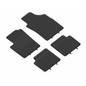 Rubber Car Mats Fiat Panda 2003-2012