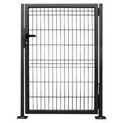 OGRAJNA VRATA - ZELENA RAL 6005 - 100x120 cm