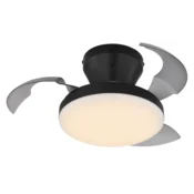 Globo stropni ventilator z LED svetilko 15W CCT fi380mm