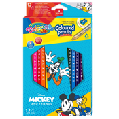 Olovke u boji Colorino Disney - Mickey and Friends, 12 + 1 boja i šiljilo