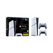 PlayStation Igralna konzola 5 Slim Digital in dodaten DualSense kontroler