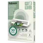 Laminirna folija za vruće laminiranje, 80 mikrona, A6, mat, 100 listova, FELLOWES Light 100143438