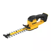 DEWALT Aku nůžky na živý plot 18V, bez aku a nabíječky DCMHT520N