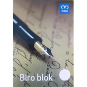 NN BLOK STENOGRAM A4 GLADEK MUFLON 50L LEPLJEN