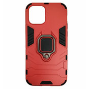 MaxMobile maskica za iPhone 12 Pro / iPhone 12 ANTI-SHOCK WITH RING III: crvena - iPhone 12 - MaxMobile