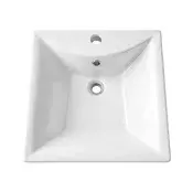 Nadgradni umivaonik, 48×48 cm, Beli