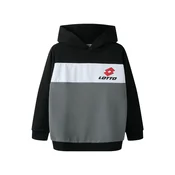 NAME IT Majica NKMJog Lotto karminsko rdeča / črna / bela