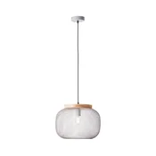 Brilliant - Lestenec na kablu GIADA, 1x E27/40W/230V, premer 39 cm, siva