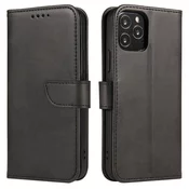 MG Magnet knjižni usnjeni ovitek za Motorola Moto G82, črna