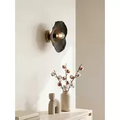 OPVIQ Crno - zlatna zidna lampa APG0008