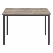 Songmics Jedilna miza 70x110x77 cm rjava