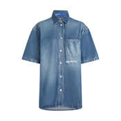 KARL LAGERFELD JEANS Bluza modra/bela