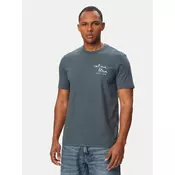 Calvin Klein Jeans Majica LV04RG837G Mornarsko modra Regular Fit