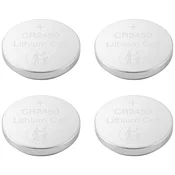 Voltcraft VOLTCRAFT gumbne celice CR 2450 3 V 4 kos 580 mAh litij CR2450, (20430509)