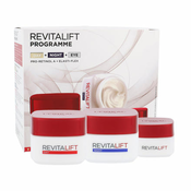 L´Oréal Paris Revitalift darilni set dnevna nega kože 50 ml + nočna nega kože 50 ml + krema za področje okoli oči 15 ml za ženske
