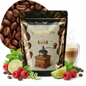 shumee Aromatizirana kavna zrna POLETNA OSVEŽITEV malina-meta 200 g Green Touch