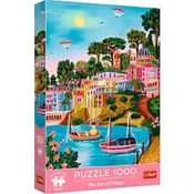 TREFL Puzzle Premium Plus Umetnost barv: Syros, Grčija 1000 kosov