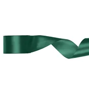 Zelen saten trak BOTTLE GREEN Dekorativni 50 mm 25 m
