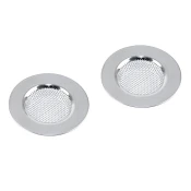 shumee Jekleno cedilo za pomivalno korito 6,5 cm 2 kosa.