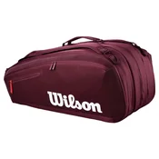 Torba za loparje Wilson Defyer V1 Super Tour 15PK Maroon