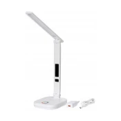 LED RGBW prigušiva lampa sa bežicnim punjenjem, displejem, USB portom 6W/5V 3000-6500K bela