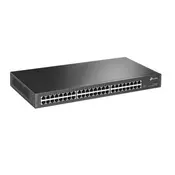 TP-Link 48-port Gigabit Switch, 48 101001000M RJ45 ports, 19 rack-mountable steel case ( TL-SG1048 )