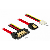 DELOCK Delock adapter SATA 7pin+4pin Ž- 1x SATA 30cm 85234, (21028077)