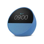 Amazon Echo SPOT (2024) Pameten zvočnik z uro, Alexa, Wifi, BT, Matter 3 barve (MODER,BEL,ČRN)