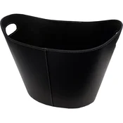 Firefix Košara za polena usnjena 31 cm x 39 cm x 39 cm