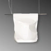 Knikerboker Stendimi - Obesna svetilka 40 cm bela - Dnevna soba/jedilnica - Dizajn - Kovina