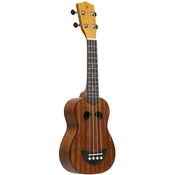 Sopran ukulele Stagg - US-Tiki Eh, s futrolom, smedi