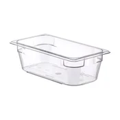 ARAVEN Gastronorm posoda GN 1/3, polikarbonat, globina: 100 mm, prostornina: 3,7 L