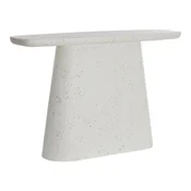 Bela stranska mizica 40x120 cm Hamura – Light & Living