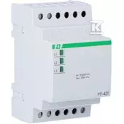 slomart Avtomatsko fazno stikalo PF-431 s prednostno fazo, I=16A, 3 moduli
