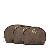 Set kozmetičih kovčkov Beverly Hills Polo Club CWBEO-BHPC-U1-002-AW26 (3-PACK) Rjava