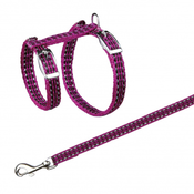 Oprsnica z vrvico refleks kov. zaponke 22–42cm*10mm 1,20m