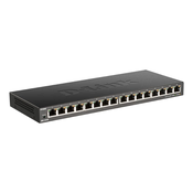 Switch D-LINK DGS-1016S, 16-Port Gigabit Unmanaged Switch