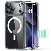OVITEK ESR CLASSIC HYBRID MAGSAFE & TEMPERED GLASS IPHONE 17 PRO CLEAR