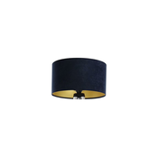 Univerzalni abažur STANDART za E27, O 45 cm, plava/zlatna