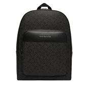 Nahrbtnik Tommy Hilfiger Th Flag Monogram Backpack AM0AM14137 Črna