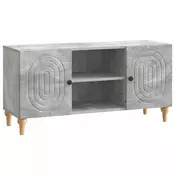 TV ormar Betonska siva 102 x 34,5 x 50 cm Konstruirano drvo