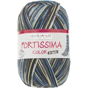 Schoeller + Stahl Fortissima Color 6-fach 90008-160 Blue Multicolour Pletilna preja