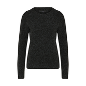 VERO MODA Pulover, črna