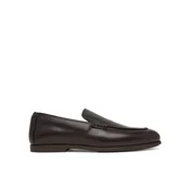 Loaferke Calvin Klein Low Prof Loafer Txt Lth HM0HM02175 Temno rjava