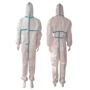 shumee Zaščitni kombinezon SV170 z modrimi črtami, tip suvicom - 3/4 XL
